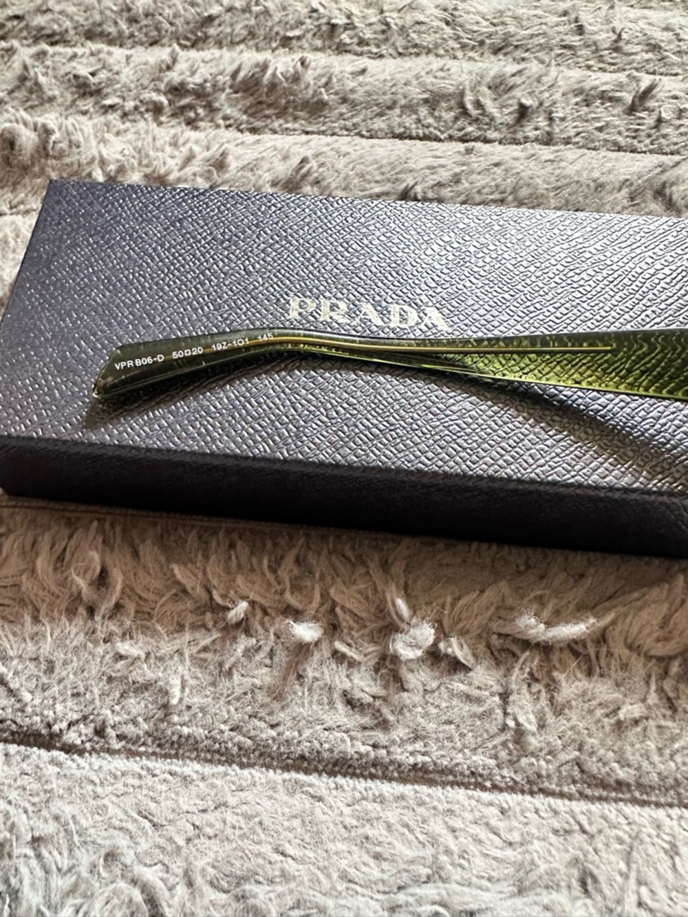 Prada Olive Green Glasses - Picture 6 of 8